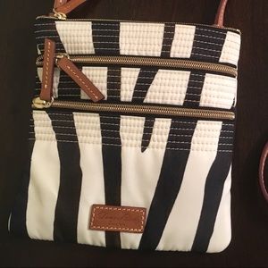 Dooney and Bourke zebra hipster